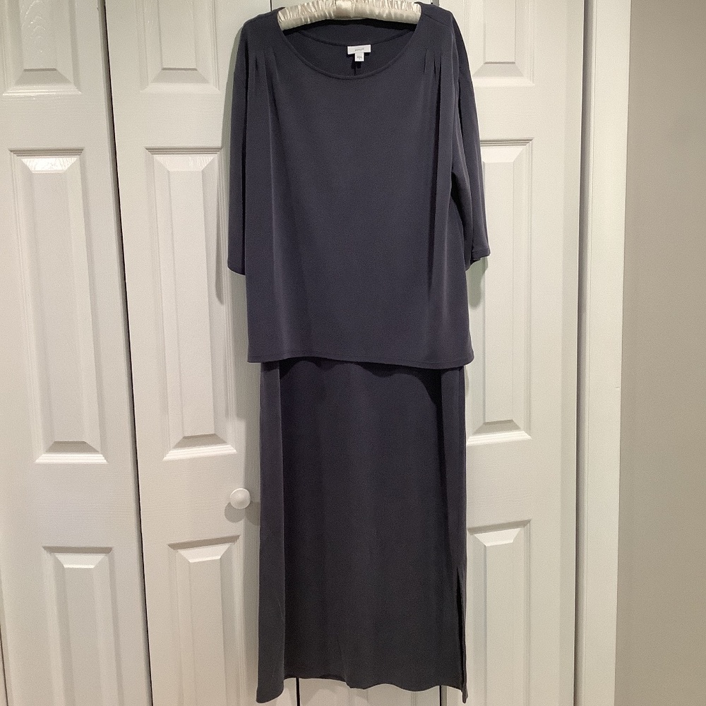 J Jill 2 piece dress Size M.